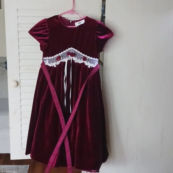 Rare Editions | Dresses | Red Velvet Holiday Dress Rare Editions | Poshmark